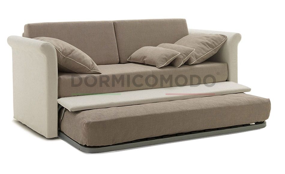 Divano letto con doppio letto estraibile salvaspazio - Divani Letto Estraibili - D3008CL